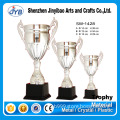 Sports Theme and Souvenir Use Custom Silver Metal Trophy Cup